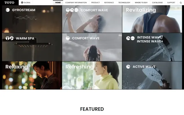 TOTO India website